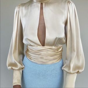 Night out top in champagne